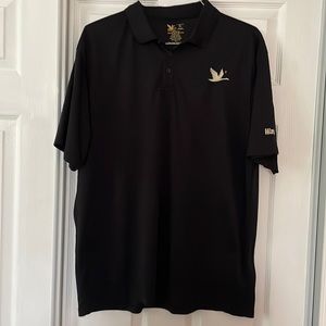 Wawa polo official size XL black wicking fabric